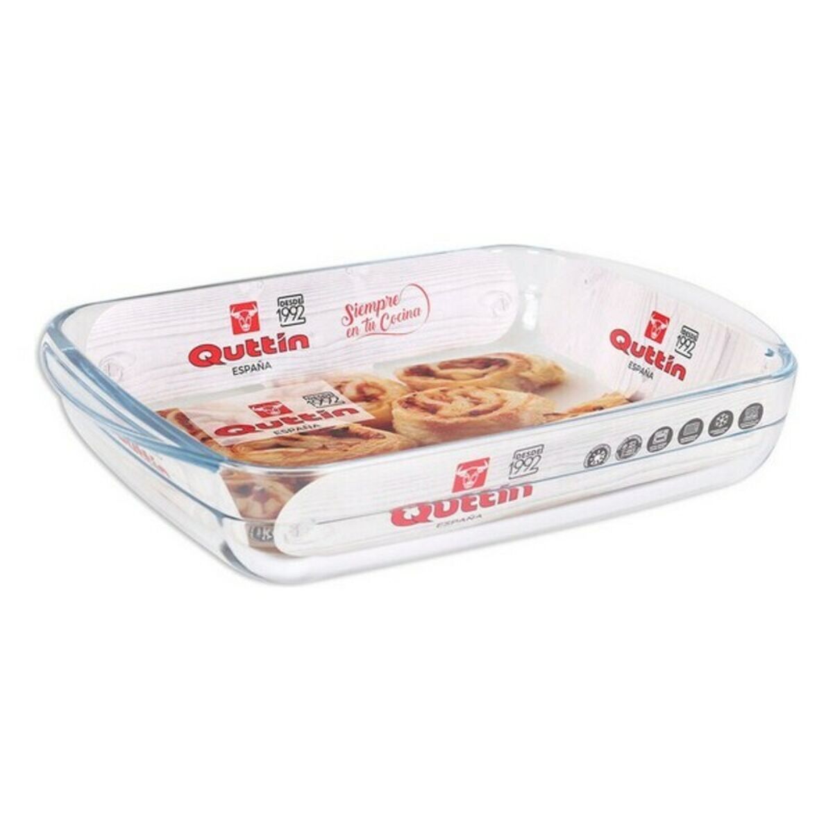 Ovenschaal Quttin Glas Rechthoekig
